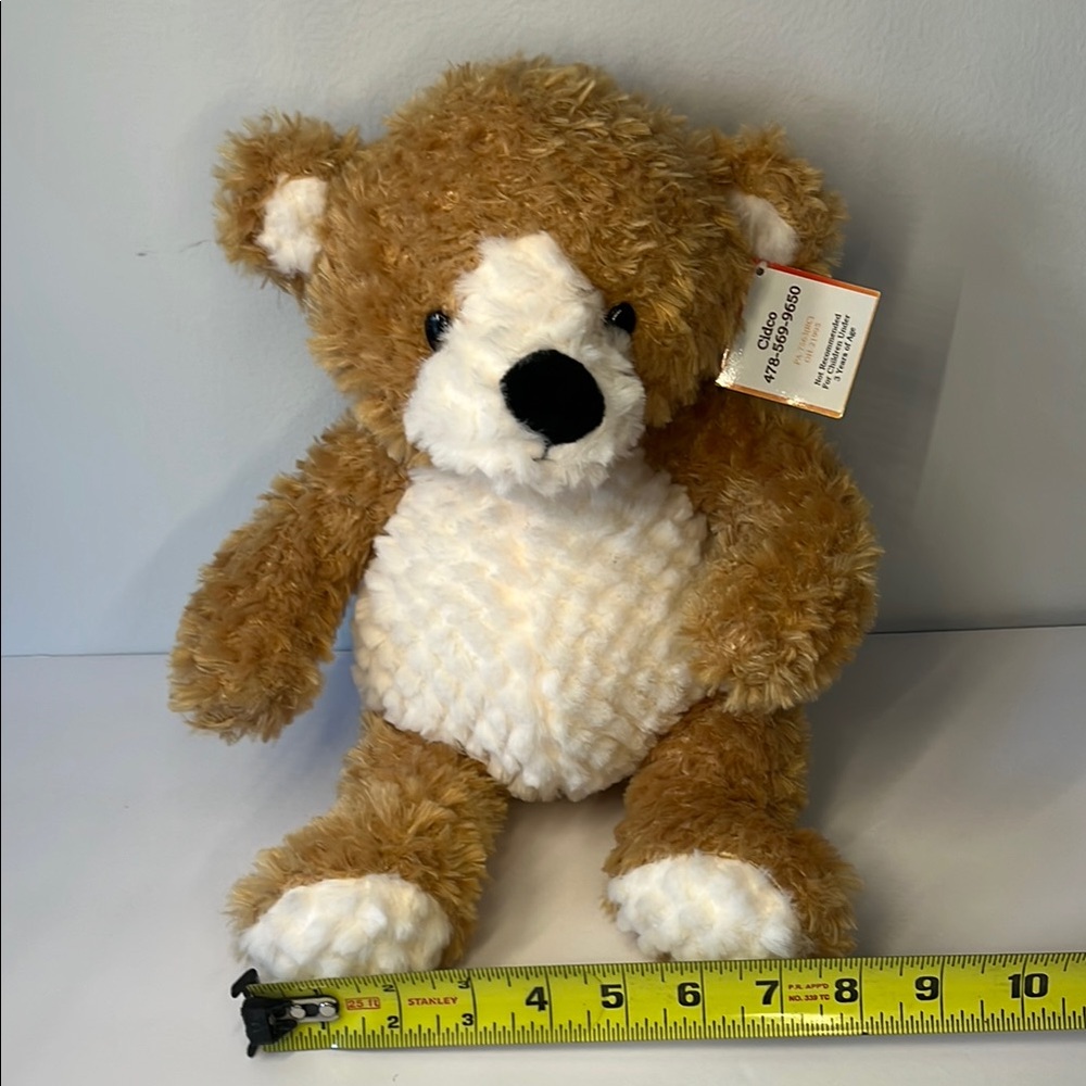 Brown and White Plush Teddy Bear‎